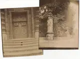 Porte de l’église Saint-Etienne-du-Mont, portail de Marly la Machine, Paris, c. 1900 2 by Eugène Atget, Photographie :, sold May 2026