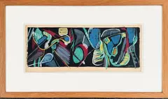 Composition», circa 1950 by André Lanskoy, Gouache sur papier, sold Jun 2026