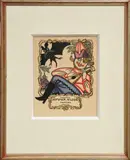 Joueur de musique by Nicolas Remizoff, 1920, Encre et aquarelle signée en bas à droite et datée, sold Jun 2026