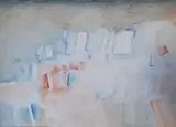 Composition sans titre by Béatus Zumstein, 1960, Aquarelle sur carton souple signée et datée en bas à droite, sold May 2020