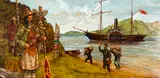 Untitled (West Coast Trading) (#00488) by Kuba Bryzgalski, oil on canvas, sold Feb 2026