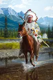 A Man of His People (#00786) by Douglas Levitt, oil on canvas, sold Feb 2026