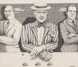 Shell Game (00184) by Paul Panton, print on paper, sold Jan 2026
