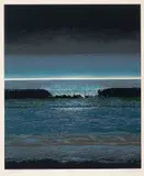 Night Wave (00726) by Ronald William Bolt, 1979, serigraph on paper, sold Jan 2026