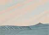 Fields (00358) by Douglas Forsythe, 1988, intaglio monotype, sold Jan 2026