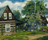 Leona's Place, Upper Ottawa Valley (0213) by James William Shortt, 1966, oil on board, sold Jan 2026