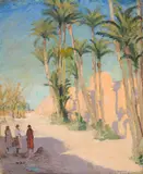 Marrakech by Winston Churchill, oil on canvas, sold Nov 2025