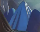 Mountain Sketch (LSH #11) by Lawren Harris, oil on board, sold Nov 2025