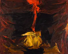 Intro-perspective by Rita Letendre, 1962, oil on canvas, sold Nov 2025