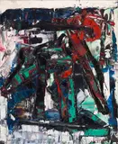 Viralda by Jean Paul Riopelle, 1961, oil on canvas, sold Nov 2025
