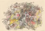 Ohne Titel by Bernard Schultze, 1962, Mischtechnik auf Papier, sold Jul 2020