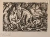 Les baigneuses by Othon Friesz, Lithographie, sold Nov 2022
