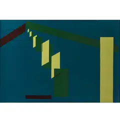Progression de jaunes by Eduardo Jonquieres, 1954, Huile sur toile, sold Jun 2017