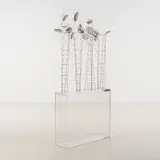 Tel néant by Giorgos Zongolopoulos, Acier soudé sur base de plexiglass, sold May 2017