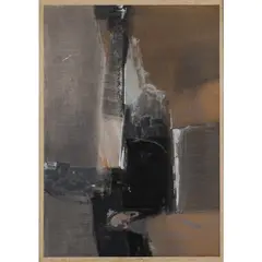 Image by Alecos Condopoulos, 1963, Acrylique sur carton contrecollé sur toile, sold May 2017