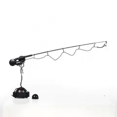 Aerial Light E 23 by Ron Arad, Acier laqué noir, aluminium, plastique et, sold Apr 2017