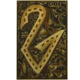 Sans titre by Hama Goro, 1994, Feutre sur toile de jute, sold Apr 2017