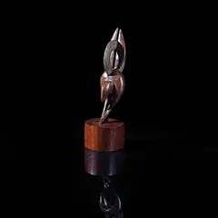 Yelen by Abou Traoré, Bronze à la cire perdue, sold Apr 2017