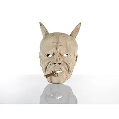 L'homme qui savait tout by Barthélémy Toguo, 2017, Bois Samba, sculpté dans une seule pièce, sold Apr 2017
