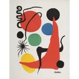 Soleil rouge - circa 1969 by Alexander Calder, Lithographie en couleurs , signée dans la, sold Apr 2017