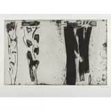 Signe - Personnages 3 - 1990 by Olivier Debré, Eau-forte et aquatinte en noir, épreuve d'artiste, sold Apr 2017