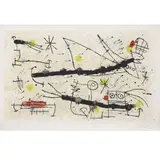 Quelques flurs pour des amis - 1964 by Joan Miró, Lithographie en couleurs, épreuve d'artiste, sold Apr 2017