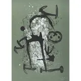 L'illettré vert - 1969 by Joan Miró, Lithographie en couleurs, épreuve HC signée et, sold Apr 2017