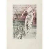 pour Paroles peintes - 1985 by Wifredo Lam, Eau-forte en couleurs, signée et numérotée 33/50 imprimée sur Auvergne, sold Apr 2017