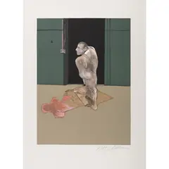 Etude pour un portrait de John Edwards - 1987 by Francis Bacon, Lithographie en couleurs, épreuve HC signée, sold Apr 2017