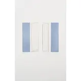 Rythme 1 et 2 - 2004 by Geneviève Asse, Burin et aquatinte en bleu, épreuve d'artiste, sold Apr 2017
