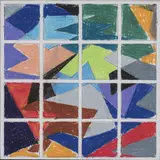 Sans titre, 23.4.1992 by Gregorio Vardánega, Pastel sur papier, sold Mar 2017