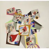 Le délire by Michel Tyszblat, 1968, Acrylique sur toile, sold Mar 2017