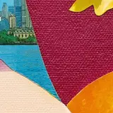 Bedroom Collage by Tom Wesselmann, 1974, Collage et liquitex sur toile contrecollée sur, sold Mar 2017