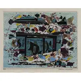 Herzensnot by Otto Nebel, 1970, Aquarelle et collage sur papier, sold Mar 2017