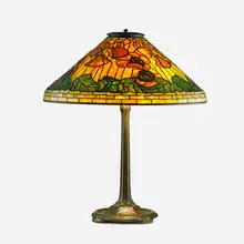 Fine Poppy Table Lamp by Tiffany Studios, sold Sep 2017