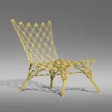 Knotted chair by Marcel Wanders, 1996, carbon and aramid fibers, epoxy resin, sold May 2023