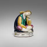 Il Pellegrino Stanco by Gio Ponti, 1925, glazed stoneware, sold May 2023