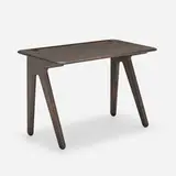 Slab Individual desk by Tom Dixon, 2016, fumed oak, sold May 2023