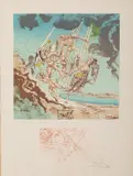 Return of Ulysses by Salvador Dalí, Lithograph, offered Feb 2018