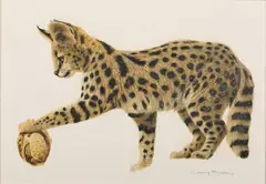 Playtime by Craig Bone, Oil on Board, offered Feb 2018