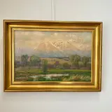 Mt. Shavano-Early Spring by Charles Partridge Adams, oil on canvasSigned l/rTitled in pencil on, offered Jun 2023