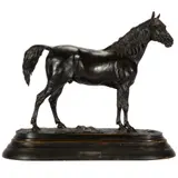 Untitled by Pierre-Jules Mêne, Bronze Animalier Bronze study of the horse 'Djinn', offered May 2023