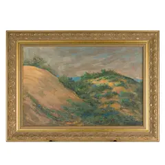 Dunes by John Henry Ramm, oil on canvas, offered May 2023