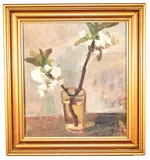 Still life by Majsa Bredsdorff, 1922, Oil on canvas, offered Jun 2021