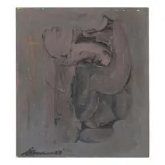 Untitled by Gilbert L. Stone, 1967, Oil on board, offered Jun 2021