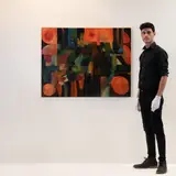 Untitled by Gwendolyn Lawrence, Oil on canvas, offered Jun 2021