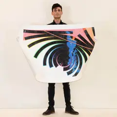 Untitled by Charles Ross, Serigraph. Diptych, offered Jun 2021