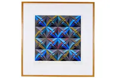 Aesop 5 by Tony King, 1978, Serigraph, offered Jun 2021