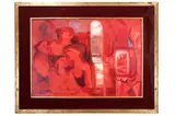 Untitled by Fernando Belain, Oil on masonite, offered Jun 2021