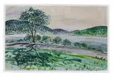 Untitled by Catherine Candali, 1955, Watercolor, offered Jun 2021